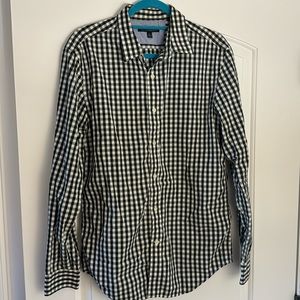 Men’s medium checkered dress shirt